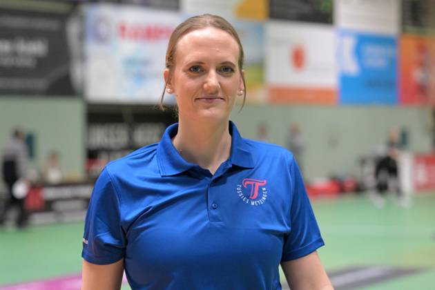 Miriam Hirsch (TusSies Metzingen, Trainerin) TusSies Metzingen vs. Buxtehuder SV, Handball, HBF, 13.Ligaspieltag, Saison 2024 2025, 18.01.2025 TusSies Metzingen vs. Buxtehuder SV, Handball, HBF, 13.Ligaspieltag, Saison 2024 2025, 18.01.2025 Metzingen Copyright: xEibner-Pressefotox EP_TBR