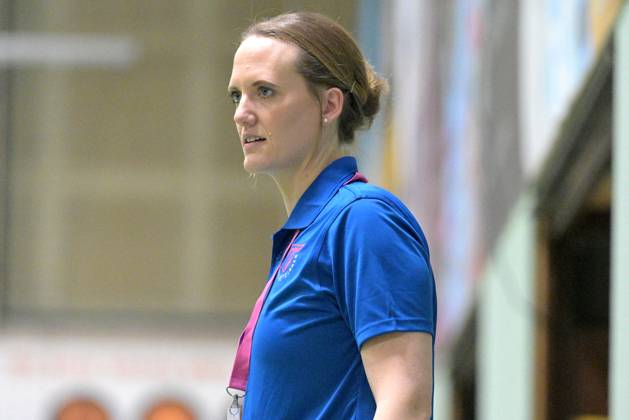Miriam Hirsch (TusSies Metzingen, Trainerin) TusSies Metzingen vs. Buxtehuder SV, Handball, HBF, 13.Ligaspieltag, Saison 2024 2025, 18.01.2025 TusSies Metzingen vs. Buxtehuder SV, Handball, HBF, 13.Ligaspieltag, Saison 2024 2025, 18.01.2025 Metzingen Copyright: xEibner-Pressefotox EP_TBR