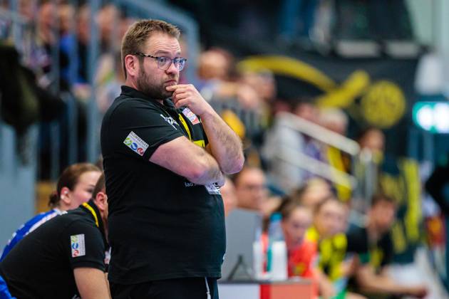 Steffen Birkner (HSG Blomberg-Lippe, Trainer) GER, HSG Blomberg-Lippe vs. Borussia Dortmund, Handball, 1. Bundesliga Frauen, 14. Spieltag, Spielzeit 2024 2025, 22.01.2025 GER, HSG Blomberg-Lippe vs. Borussia Dortmund, Handball, 1. Bundesliga Frauen, 14. Spieltag, Spielzeit 2024 2025, 22.01.2025 Blomberg Copyright: xEibner-Pressefoto JanxRollingerx EP_JSK