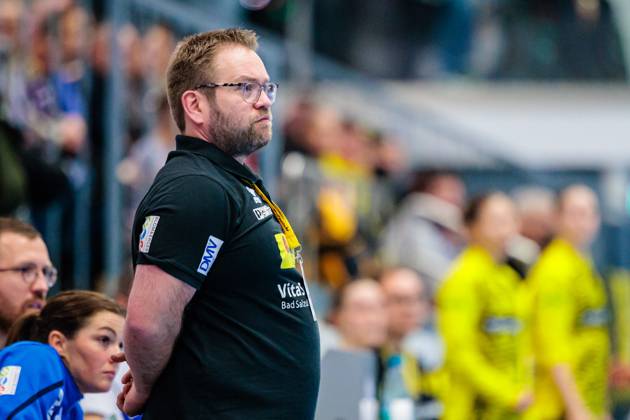 Steffen Birkner (HSG Blomberg-Lippe, Trainer) GER, HSG Blomberg-Lippe vs. Borussia Dortmund, Handball, 1. Bundesliga Frauen, 14. Spieltag, Spielzeit 2024 2025, 22.01.2025 GER, HSG Blomberg-Lippe vs. Borussia Dortmund, Handball, 1. Bundesliga Frauen, 14. Spieltag, Spielzeit 2024 2025, 22.01.2025 Blomberg Copyright: xEibner-Pressefoto JanxRollingerx EP_JSK