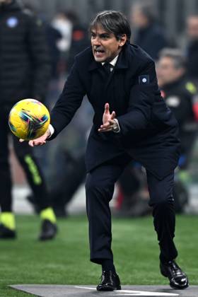 Db Milano 15 01 2025 - campionato di calcio serie A Inter-Bologna foto Daniele Buffa Image nella foto: Simone Inzaghi