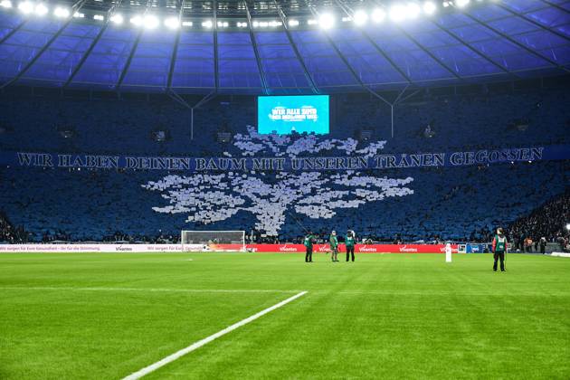 Stimmungsbild Olympiastadion Berlin, GER, Hertha BSC vs. Hamburger SV (HSV), Fussball Herren, 2. Bundesliga, Saison 2024 2025, 19. Spieltag, 25.01.2025 (DFL REGULATIONS PROHIBIT ANY USE OF PHOTOGRAPHS AS IMAGE SEQUENCES AND OR QUASI - VIDEO). GER, Hertha BSC vs. Hamburger SV (HSV), Fussball Herren, 2. Bundesliga, Saison 2024 2025, 19. Spieltag, 25.01.2025 Berlin Copyright: xEibner-Pressefotox xClaudiusxRauchx EP_CRH