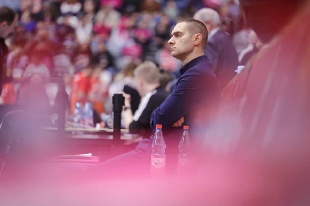 Trainer Marko Stankovic Telekom Baskets Bonn vs. Niners Chemnitz 19. Spieltag - Saison 2024 25