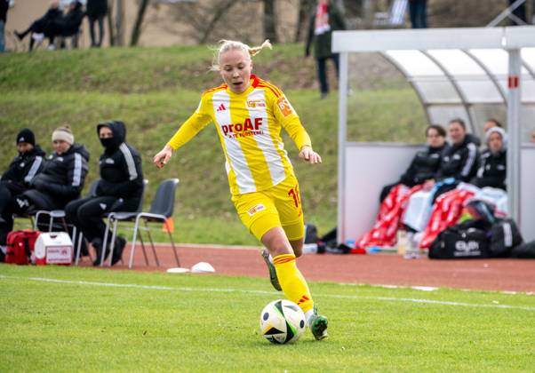 Fußball, Frauen, Testspiel, Saison 2024 2025, 1. FC Union Berlin - FC Schlieren (13:0), Elli Seiro (1. Frauen 1. FC Union), 02.02. 2025, Copyright: xMatthiasxKochx