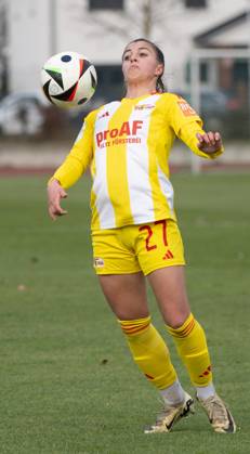 Fußball, Frauen, Testspiel, Saison 2024 2025, 1. FC Union Berlin - FC Schlieren (13:0), Korina Janez (1. Frauen 1. FC Union), 02.02. 2025, Copyright: xMatthiasxKochx