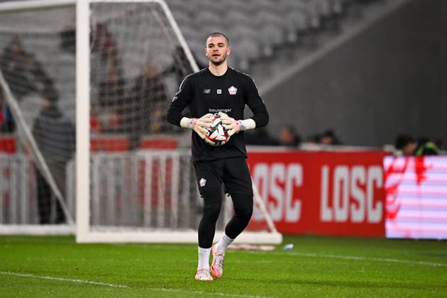 LOSC Lille v Le Havre Athletic Club - Ligue 1 McDonald s 2024 2025 30 Lucas CHEVALIER (losc) during the Ligue 1 McDonald s match between Lille and Le Havre at Stade Pierre Mauroy on February 8, 2025 in Lille, France. Lille France Copyright: xFEPx 776279687