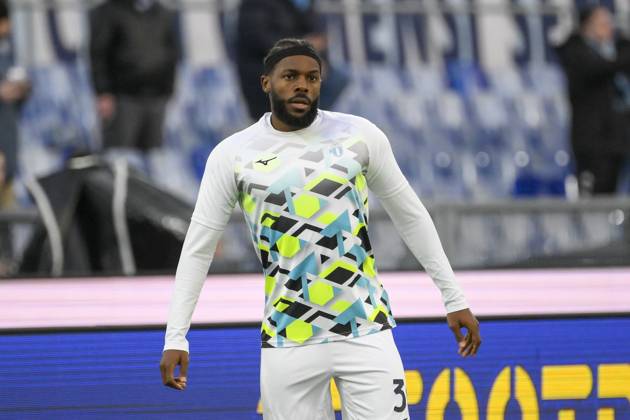 Lazio™s Nuno Tavares during the Serie A Enilive soccer match between SS Lazio and Napoli at the Rome s Olympic stadium, Italy - Saturday, February 15, 2025. - Soccer. Copyright: xFabrizioxCorradetti LaPressex