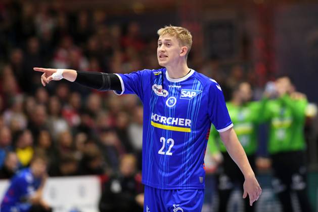 Torben Matzken (TVB Stuttgart 22) , GER, MT Melsungen - TVB 1898 Stuttgart, Handball, 1. Bundesliga, 20. Spieltag, Saison 2024 2025, 22.02.2025, GER, MT Melsungen - TVB 1898 Stuttgart, Handball, 1. Bundesliga, 20. Spieltag, Saison 2024 2025, 22.02.2025 Kassel Copyright: xEibner-Pressefotox xRolandxSippelx EP_RSL