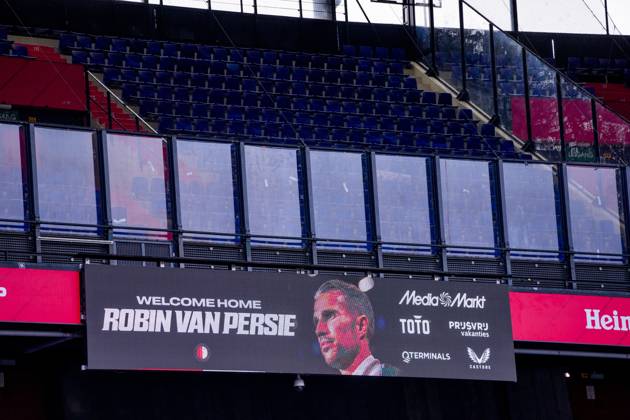 ROTTERDAM , 24-02-2025 , Stadion Feijenoord ˜De Kuip™ , Season 2024 2025 , Football , Eredivisie . Presentation of new Feyenoord head coach Robin van Persie Presentation of Robin van Persie x28028934x Copyright: