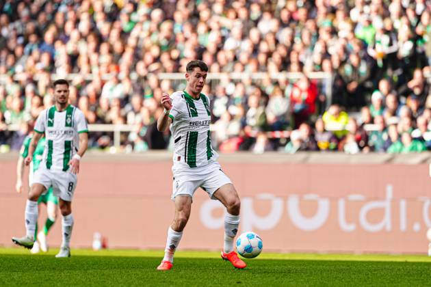 Philipp Sander (Borussia Moenchengladbach, 16) GER, SV Werder Bremen vs. Borussia Moenchengladbach, Fussball, Bundesliga, Spieltag 26, Spielzeit 2024 25, 15.03.2025 DFL REGULATIONS PROHIBIT ANY USE OF PHOTOGRAPHS AS IMAGE SEQUENCES AND OR QUASI-VIDEO GER, SV Werder Bremen vs. Borussia Moenchengladbach, Fussball, Bundesliga, Spieltag 26, Spielzeit 2024 25, 15.03.2025 Bremen Copyright: xEibner-Pressefoto MarcelxvonxFehrnx EP_MFN