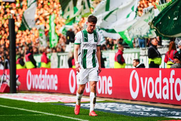 Philipp Sander (Borussia Moenchengladbach, 16) GER, SV Werder Bremen vs. Borussia Moenchengladbach, Fussball, Bundesliga, Spieltag 26, Spielzeit 2024 25, 15.03.2025 DFL REGULATIONS PROHIBIT ANY USE OF PHOTOGRAPHS AS IMAGE SEQUENCES AND OR QUASI-VIDEO GER, SV Werder Bremen vs. Borussia Moenchengladbach, Fussball, Bundesliga, Spieltag 26, Spielzeit 2024 25, 15.03.2025 Bremen Copyright: xEibner-Pressefoto MarcelxvonxFehrnx EP_MFN