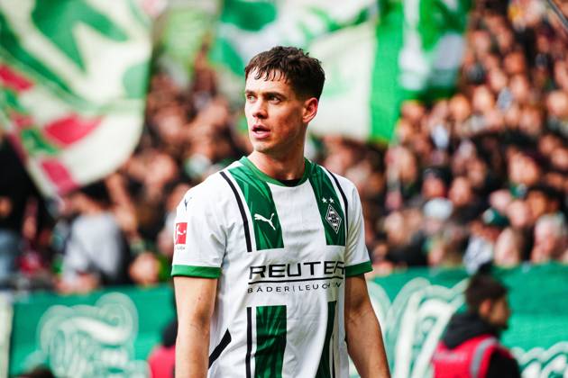 Philipp Sander (Borussia Moenchengladbach, 16) GER, SV Werder Bremen vs. Borussia Moenchengladbach, Fussball, Bundesliga, Spieltag 26, Spielzeit 2024 25, 15.03.2025 DFL REGULATIONS PROHIBIT ANY USE OF PHOTOGRAPHS AS IMAGE SEQUENCES AND OR QUASI-VIDEO GER, SV Werder Bremen vs. Borussia Moenchengladbach, Fussball, Bundesliga, Spieltag 26, Spielzeit 2024 25, 15.03.2025 Bremen Copyright: xEibner-Pressefoto MarcelxvonxFehrnx EP_MFN