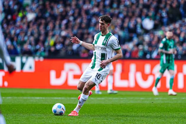 Philipp Sander (Borussia Moenchengladbach, 16) GER, SV Werder Bremen vs. Borussia Moenchengladbach, Fussball, Bundesliga, Spieltag 26, Spielzeit 2024 25, 15.03.2025 DFL REGULATIONS PROHIBIT ANY USE OF PHOTOGRAPHS AS IMAGE SEQUENCES AND OR QUASI-VIDEO GER, SV Werder Bremen vs. Borussia Moenchengladbach, Fussball, Bundesliga, Spieltag 26, Spielzeit 2024 25, 15.03.2025 Bremen Copyright: xEibner-Pressefoto MarcelxvonxFehrnx EP_MFN