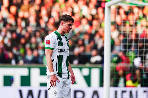 Philipp Sander (Borussia Moenchengladbach, 16) GER, SV Werder Bremen vs. Borussia Moenchengladbach, Fussball, Bundesliga, Spieltag 26, Spielzeit 2024 25, 15.03.2025 DFL REGULATIONS PROHIBIT ANY USE OF PHOTOGRAPHS AS IMAGE SEQUENCES AND OR QUASI-VIDEO GER, SV Werder Bremen vs. Borussia Moenchengladbach, Fussball, Bundesliga, Spieltag 26, Spielzeit 2024 25, 15.03.2025 Bremen Copyright: xEibner-Pressefoto MarcelxvonxFehrnx EP_MFN