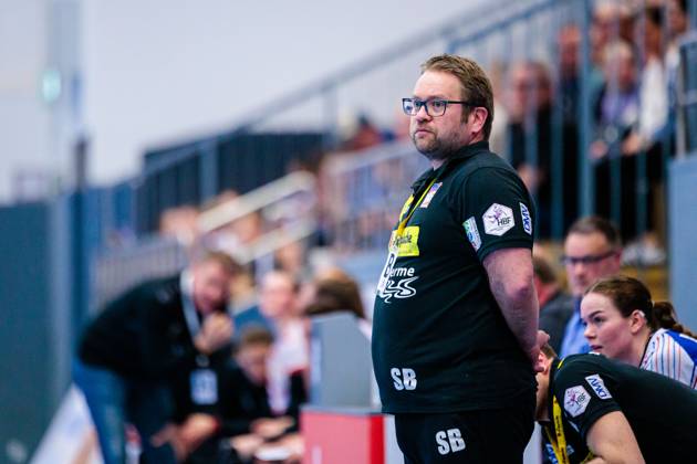 Steffen Birkner (HSG Blomberg-Lippe, Trainer) GER, HSG Blomberg-Lippe vs. HB Ludwigsburg, Handball, 1. Bundesliga Frauen, 21. Spieltag, Spielzeit 2024 2025, 02.04.2025 GER, HSG Blomberg-Lippe vs. HB Ludwigsburg, Handball, 1. Bundesliga Frauen, 21. Spieltag, Spielzeit 2024 2025, 02.04.2025 Blomberg Copyright: xEibner-Pressefoto JanxRollingerx EP_JSK