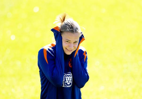 ZEIST - Lynn Wilms during a training session of the Dutch soccer players ahead of the Nations League match against Austria. ANP KOEN VAN WEEL xVIxANPxSportx xxANPxIVx 523922603 originalFilename: 523922603