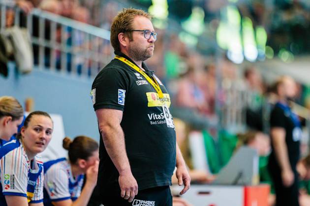 Steffen Birkner (HSG Blomberg-Lippe, Trainer) GER, HSG Blomberg-Lippe vs. VfL Oldenburg, Handball, 1. Bundesliga Frauen, Play-Offs, Viertelfinale, Spiel 1, Spielzeit 2024 2025, 19.04.2025 GER, HSG Blomberg-Lippe vs. VfL Oldenburg, Handball, 1. Bundesliga Frauen, Play-Offs, Viertelfinale, Spiel 1, Spielzeit 2024 2025, 19.04.2025 Blomberg Copyright: xEibner-Pressefoto JanxRollingerx EP_JSK