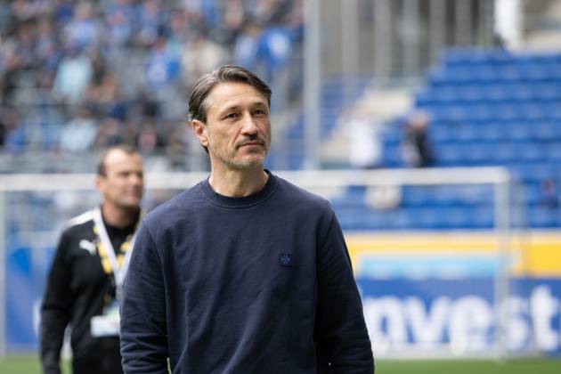 Nico Kovac (Borussia Dortmund, Cheftrainer, Trainer) GER, TSG 1899 Hoffenheim vs. Borussia Dortmund, Fussball, Herren, 1. Bundesliga, 31. Spieltag, Spielzeit 2024 2025, 26.04.2025, DFL DFB REGULATIONS PROHIBIT ANY USE OF PHOTOGRAPHS AS IMAGE SEQUENCES AND OR QUASI-VIDEO, GER, TSG 1899 Hoffenheim vs. Borussia Dortmund, Fussball, Herren, 1. Bundesliga, 31. Spieltag, Spielzeit 2024 2025, 26.04.2025 Sinsheim Copyright: xEibner-Pressefoto WolfgangxFrankx EP_WFK