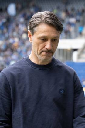 Nico Kovac (Borussia Dortmund, Cheftrainer, Trainer) GER, TSG 1899 Hoffenheim vs. Borussia Dortmund, Fussball, Herren, 1. Bundesliga, 31. Spieltag, Spielzeit 2024 2025, 26.04.2025, DFL DFB REGULATIONS PROHIBIT ANY USE OF PHOTOGRAPHS AS IMAGE SEQUENCES AND OR QUASI-VIDEO, GER, TSG 1899 Hoffenheim vs. Borussia Dortmund, Fussball, Herren, 1. Bundesliga, 31. Spieltag, Spielzeit 2024 2025, 26.04.2025 Sinsheim Copyright: xEibner-Pressefoto WolfgangxFrankx EP_WFK