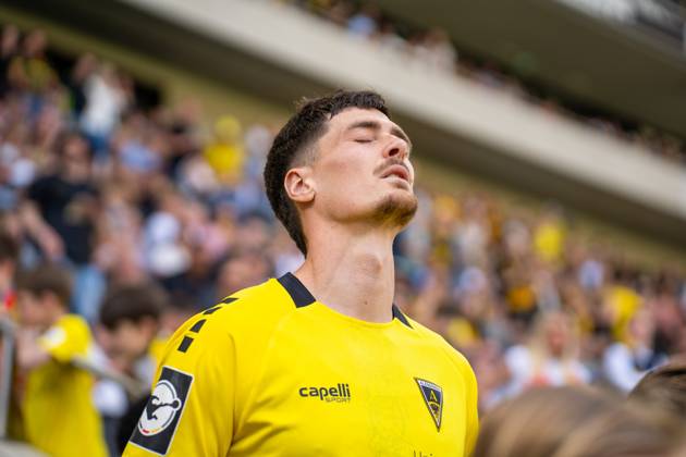Danilo Wiebe (Alemannia Aachen, 28) TSV Alemannia Aachen vs. VfL Osnabrueck, Fussball, 3. Liga, 35. Spieltag, Saison 2024 2025, 27.04.2025 DFB REGULATIONS PROHIBIT ANY USE OF PHOTOGRAPHS AS IMAGE SEQUENCES AND OR QUASI-VIDEO TSV Alemannia Aachen vs. VfL Osnabrueck, Fussball, 3. Liga, 35. Spieltag, Saison 2024 2025, 27.04.2025 Aachen Copyright: xEibner-Pressefoto JustinxDerondex EP_JDU