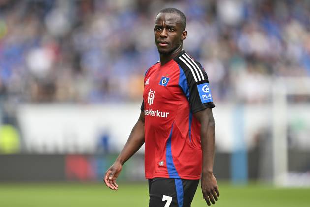 Fussball I Herren I Saison 2024-2025 I 2. Bundesliga I 32. Spieltag I SV Darmstadt 98 - Hamburger SV I 03.05.2025 Jean-Luc Dompà (7, Hamburger SV) Freisteller Darmstadt Böllenfalltor Hessen Deutschland Copyright: xLobeca MaraxWolfx