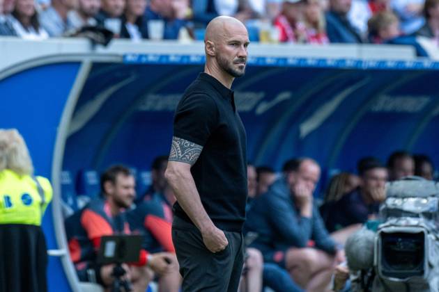 Trainer Christian Ilzer (TSG 1899 Hoffenheim). xettx, Deutschland, Sinsheim, 17.05.2025, Fussball, Bundesliga: TSG 1899 Hoffenheim vs FC Bayern Muenchen, Saison 2024 2025, 34. Spieltag, PreZero Arena Foto: A2 Bildagentur Peter Hartenfelser DFL DFB REGULATIONS PROHIBIT ANY USE OF PHOTOGRAPHS AS IMAGE SEQUENCES AND OR QUASI-VIDEO.