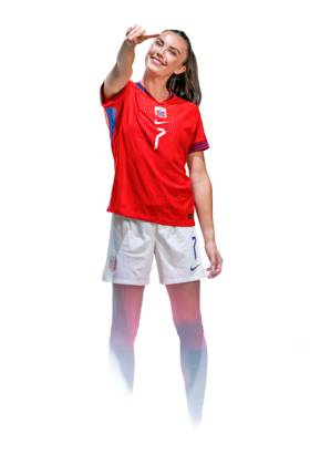 250623 Ingrid Syrstad Engen of the Norwegian women™s national football team during a media day ahead of the UEFA Women s Euro on June 23, 2025 in Oslo. Photo: Vegard Grott BILDBYRAN kod VG VG0771 bbeng fotboll football soccer fotball norge norway women dam pre-camp precamp media day mediedag UEFA EURO, EM, Europameisterschaft,Fussball em kvinner em 2025 preview Copyright: VEGARDxGRoTT BB250623VG110