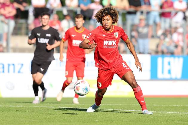 Han-Noah Massengo 4 (FC Augsburg), FC Augsburg vs. FC Memmingen, Fussball, Testspiel, 18.07.2025 Memmingen Bayern Deutschland