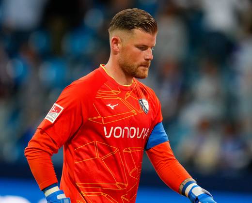 Timo Horn (VfL Bochum 1848, 1) GER, VfL Bochum vs Bayer 04 Leverkusen, Fussball, Testspiel, Saison 2025 2026, 27.07.2025 DFL REGULATIONS PROHIBIT ANY USE OF PHOTOGRAPHS AS IMAGE SEQUENCES AND OR QUASI-VIDEO GER, VfL Bochum vs Bayer 04 Leverkusen, Fussball, Testspiel, Saison 2025 2026, 27.07.2025 Bochum Copyright: xEibner-Pressefoto ScottxColemanx EP_SCN