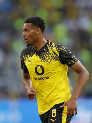 DORTMUND - Felix Nmecha of Borussia Dortmund during a friendly match between Borussia Dortmund and Juventus at Signal Iduna Park stadium on August 10, 2025, in Dortmund, Germany. ANP Hollandse Hoogte BART STOUTJESDIJK Borussia Dortmund - Juventus 2025 26 xVIxANPxSportx xBartxStoutjesdijkxIVx 533180552 originalFilename: 533180552