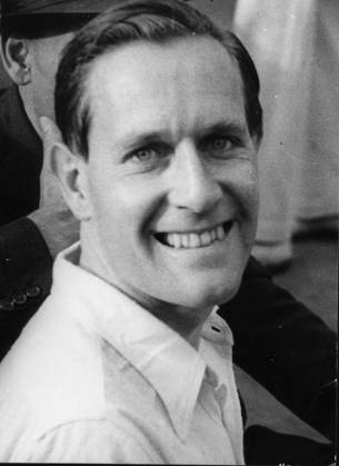 Tennis U.B.z. Gottfried von Cramm (Deutschland), Portrait !ACHTUNG AUFNAHMEDATUM GESCHÄTZT!