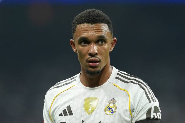 Real Madrid CF™s Trent Alexander-Arnold during La Liga match. August 19, 2025. (20250819452)