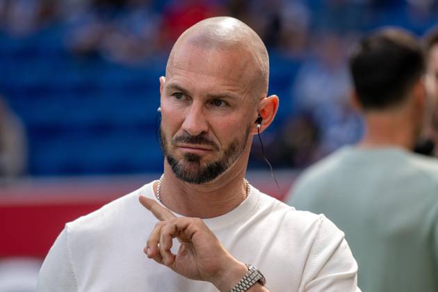 Trainer Christian Ilzer (TSG 1899 Hoffenheim). xettx, Deutschland, Sinsheim, 30.08.2025, Fussball, Bundesliga: TSG 1899 Hoffenheim vs Eintracht Frankfurt, Saison 2025 2026, 2. Spieltag, PreZero Arena DFL DFB REGULATIONS PROHIBIT ANY USE OF PHOTOGRAPHS AS IMAGE SEQUENCES AND OR QUASI-VIDEO.