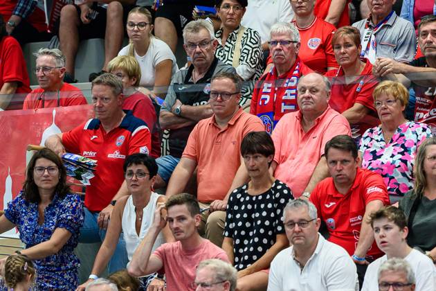 Mario Voigt (Ministerpräsident Thueringen, CDU) GER, Thueringen, Thueringer HC gegen SV Union Halle-Neustadt, Alsco Handball Bundesliga Frauen, 1. Handballbundesliga Frauen, Handball, 1.Spieltag, Saison 2025 2026, Sonntag, 15.00 Uhr, 31.08.2025 GER, Thueringen, Thueringer HC gegen SV Union Halle-Neustadt, Alsco Handball Bundesliga Frauen, 1. Handballbundesliga Frauen, Handball, 1.Spieltag, Saison 2025 2026, Sonntag, 15.00 Uhr, 31.08.2025 Bad Langensalza Copyright: xEibner-Pressefoto MartinxHerbstx EP_MHT