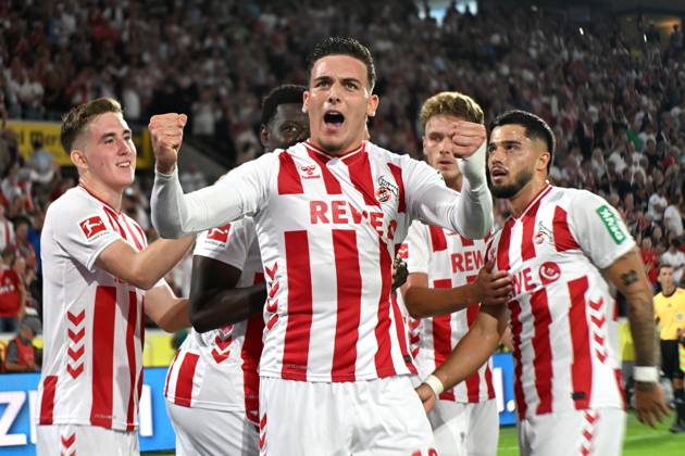 Said El Mala (1. FC Koeln) Torjubel, jubelt nach seinem Treffer zum 4:0 waehrend des Spiels der Bundesliga zwischen 1. FC Köln und SC Freiburg, Rhein-Energie-Stadion am 31. August 2025 in Köln, Deutschland. (Foto von Ralf Treese DeFodi Images) +++ Said El Mala (1. FC Koeln) celebrates after scoring his team™s fourth goal during the Bundesliga match between 1. FC Köln and SC Freiburg at Rhein-Energie-Stadion on August 31, 2025 in Köln, Germany. (Photo by Ralf Treese DeFodi Images) DFL regulations prohibit any use of photographs as image sequences and or quasi-video. (Photo by Ralf Treese DeFodi Images)