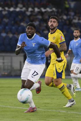 Lazio™s Nuno Tavares during the Serie A Enilive soccer match between SS Lazio and Hellas Verona at the Rome s Olympic stadium, Italy - Sunday, August 31, 2025. - Soccer. Copyright: xFabrizioxCorradetti LaPressex