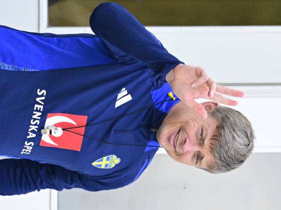 STOCKHOLM, SWEDEN 20250902 Swedish national team, Nationalteam captain Jon Dahl Tomasson during Tuesday s training on Bosön ahead of upcoming World Cup qualifiers against Slovenia and Kosovo. STOCKHOLM SWEDEN x10030x