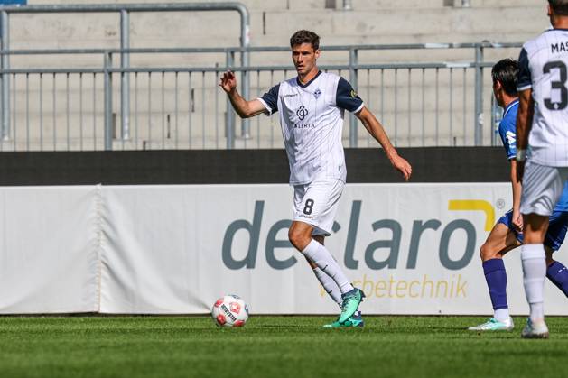 Maximilian Thalhammer (SV Waldhof Mannheim, 8) Fussball: Testspiel, SV Darmstadt 98 vs. SV Waldhof Mannheim am 03.09.2025 in Darmstadt (Merck-Stadion am Böllenfalltor), Deutschland Darmstadt Merck-Stadion am Böllenfalltor Deutschland Copyright: xFranzxReindelx