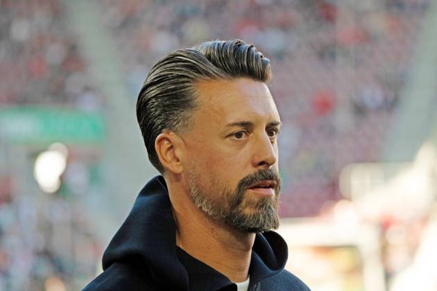 30.08.25 FC Augsburg - FC Bayern München Deutschland, Augsburg, 30.08.2025, Fussball, Bundesliga, FC Augsburg - FC Bayern München (2:3): Sandro Wagner (Trainer FC Augsburg).