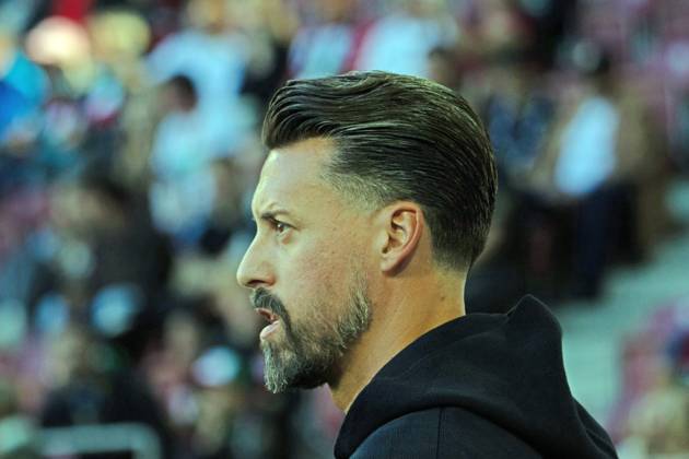 30.08.25 FC Augsburg - FC Bayern München Deutschland, Augsburg, 30.08.2025, Fussball, Bundesliga, FC Augsburg - FC Bayern München (2:3): Sandro Wagner (Trainer FC Augsburg).
