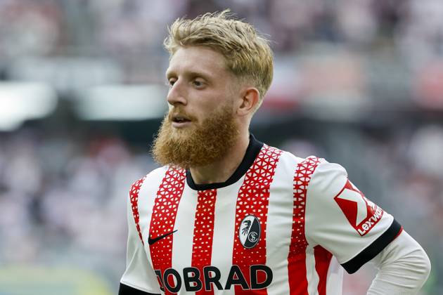 Niklas Beste (SC Freiburg, 19) , Deutschland, Fussball, 1. Bundesliga, 3.Spieltag, 2025 2026, SC Freiburg vs. VfB Stuttgart, 13.09.2025, Europa-Park Stadion, Freiburg im Breisgau, Deutschland Freiburg im Breisgau Europa-Park Stadion Baden-Württemberg Deutschland Copyright: xGrantxHubbsx