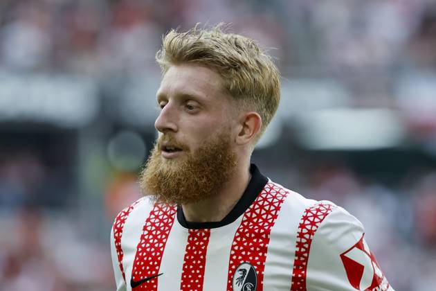 Niklas Beste (SC Freiburg, 19) , Deutschland, Fussball, 1. Bundesliga, 3.Spieltag, 2025 2026, SC Freiburg vs. VfB Stuttgart, 13.09.2025, Europa-Park Stadion, Freiburg im Breisgau, Deutschland Freiburg im Breisgau Europa-Park Stadion Baden-Württemberg Deutschland Copyright: xGrantxHubbsx