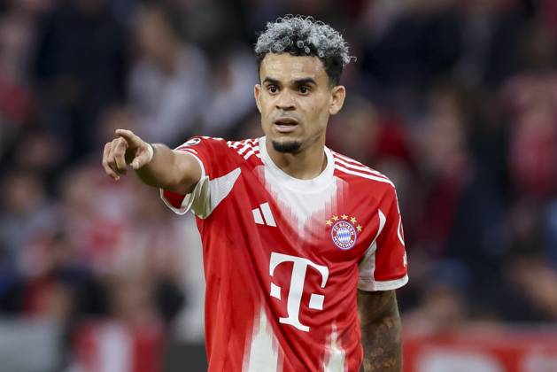 Luis Diaz (FC Bayern Muenchen) gestikuliert, UEFA Champions League 2025 26 League Phase MD1, FC Bayern München v Chelsea FC, Football Arena Munich am 17. September 2025 in München, Deutschland. (Foto von Marco Steinbrenner DeFodi Images) Luis Diaz (FC Bayern Muenchen) gestures, UEFA Champions League 2025 26 League Phase MD1, FC Bayern München v Chelsea FC, Football Arena Munich, September 17, 2025 in Munich, Germany. (Photo by Marco Steinbrenner DeFodi Images)