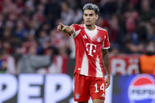 Luis Diaz (FC Bayern Muenchen) gestikuliert, UEFA Champions League 2025 26 League Phase MD1, FC Bayern München v Chelsea FC, Football Arena Munich am 17. September 2025 in München, Deutschland. (Foto von Marco Steinbrenner DeFodi Images) Luis Diaz (FC Bayern Muenchen) gestures, UEFA Champions League 2025 26 League Phase MD1, FC Bayern München v Chelsea FC, Football Arena Munich, September 17, 2025 in Munich, Germany. (Photo by Marco Steinbrenner DeFodi Images)