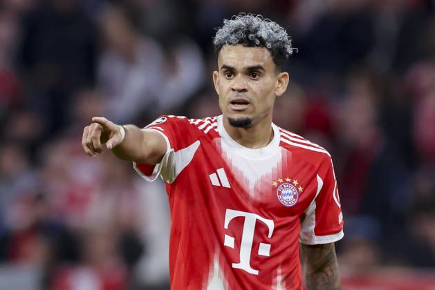Luis Diaz (FC Bayern Muenchen) gestikuliert, UEFA Champions League 2025 26 League Phase MD1, FC Bayern München v Chelsea FC, Football Arena Munich am 17. September 2025 in München, Deutschland. (Foto von Marco Steinbrenner DeFodi Images) Luis Diaz (FC Bayern Muenchen) gestures, UEFA Champions League 2025 26 League Phase MD1, FC Bayern München v Chelsea FC, Football Arena Munich, September 17, 2025 in Munich, Germany. (Photo by Marco Steinbrenner DeFodi Images)
