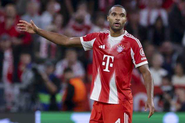 Jonathan Tah (FC Bayern Muenchen) gestikuliert, UEFA Champions League 2025 26 League Phase MD1, FC Bayern München v Chelsea FC, Football Arena Munich am 17. September 2025 in München, Deutschland. (Foto von Marco Steinbrenner DeFodi Images) Jonathan Tah (FC Bayern Muenchen) gestures, UEFA Champions League 2025 26 League Phase MD1, FC Bayern München v Chelsea FC, Football Arena Munich, September 17, 2025 in Munich, Germany. (Photo by Marco Steinbrenner DeFodi Images)