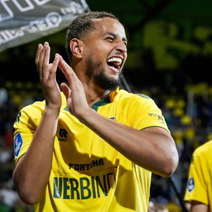 SITTARD - Mohamed Ihattaren of Fortuna Sittard after the Dutch Eredivisie match between Fortuna Sittard and FC Utrecht at the Fortuna Sittard Stadium on September 20, 2025, in Sittard, Netherlands. ANP TOBIAS KLEUVER Eredivisie 2025 26 xVIxANPxSportx xxANPxIVx 537014100 originalFilename: 537014100
