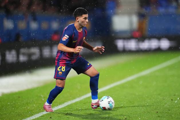 ESP: FC Barcelona, Barca - Getafe CF. La Liga EA Sports. Date 5 Roony Bardghji of FC Barcelona during the La Liga EA Sports match between FC Barcelona - Getafe CF played at Johan Cruyff Stadium on September 21, 2025 in Barcelona. kpng Copyright: xBaguxBlancox xPRESSINx PS_240921_BAR_GET_2526_1983