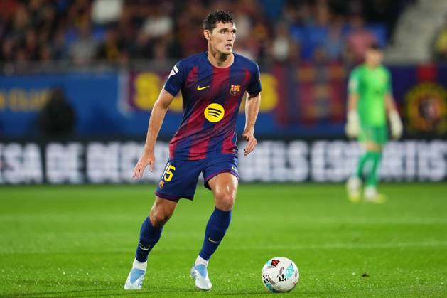 ESP: FC Barcelona, Barca - Getafe CF. La Liga EA Sports. Date 5 Andreas Christensen of FC Barcelona during the La Liga EA Sports match between FC Barcelona - Getafe CF played at Johan Cruyff Stadium on September 21, 2025 in Barcelona. kpng Copyright: xBaguxBlancox xPRESSINx PS_240921_BAR_GET_2526_1995