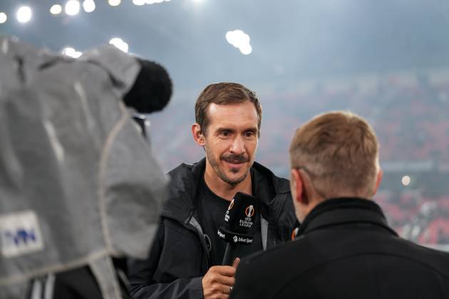 Julian Schuster (SC Freiburg, Trainer) , Deutschland, Fussball, UEFA Europa League, 1.Spieltag, Ligaphase, 2025 2026, SC Freiburg vs. FC Basel, 24.09.2025, Europa-Park Stadion, Freiburg, Deutschland Freiburg Europa-Park Stadion Baden-Württemberg Deutschland Copyright: xArnexAmbergx